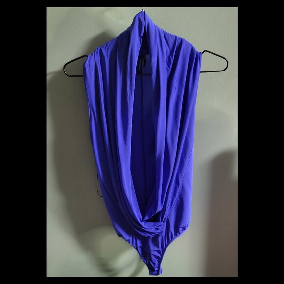 Marciano drape neck bodysuit - Picture 1 of 4